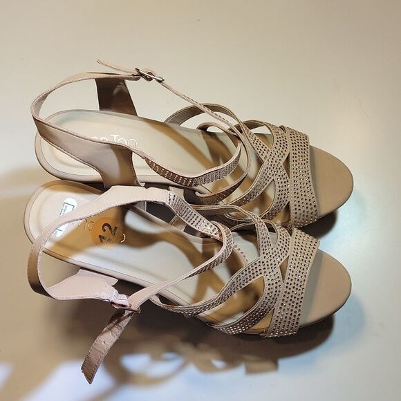 BRAND NEW ME TOO WEDGE STYLE OPEN TOE ANKLE STRAP WOMEN"S SANDAL - Picture 9 of 15